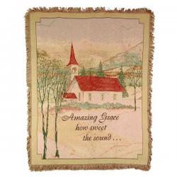 Amazing Grace Tapestry Throw 