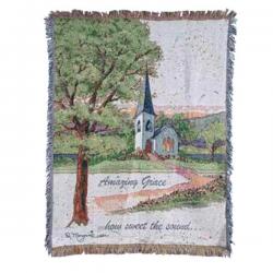 Amazing Grace Tapestry Throw 