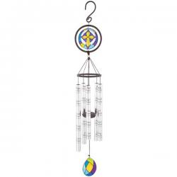 Moments Stained Glass Windchime